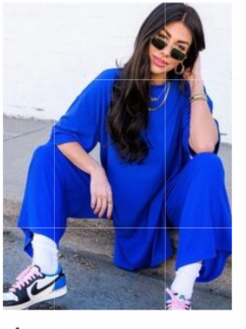 Dressed in Lala Blue Women's Wide-Leg pants set